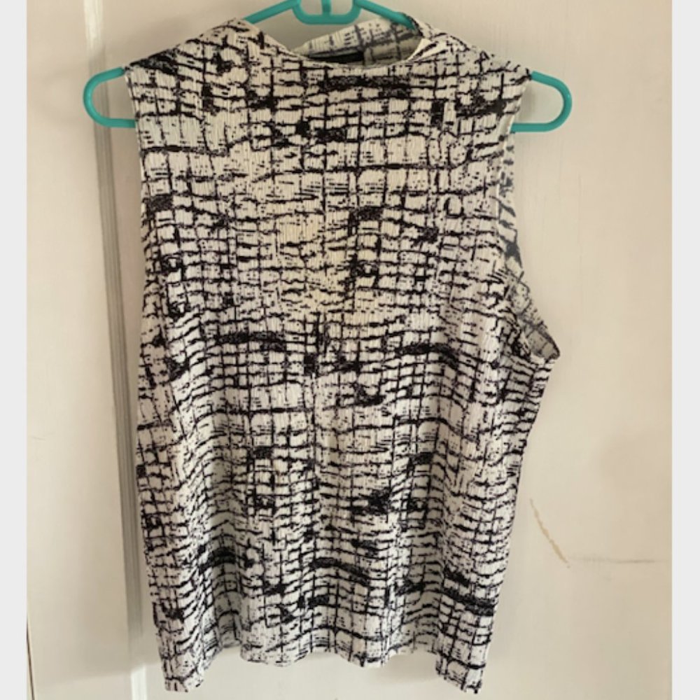 Topshop Black and White shirt